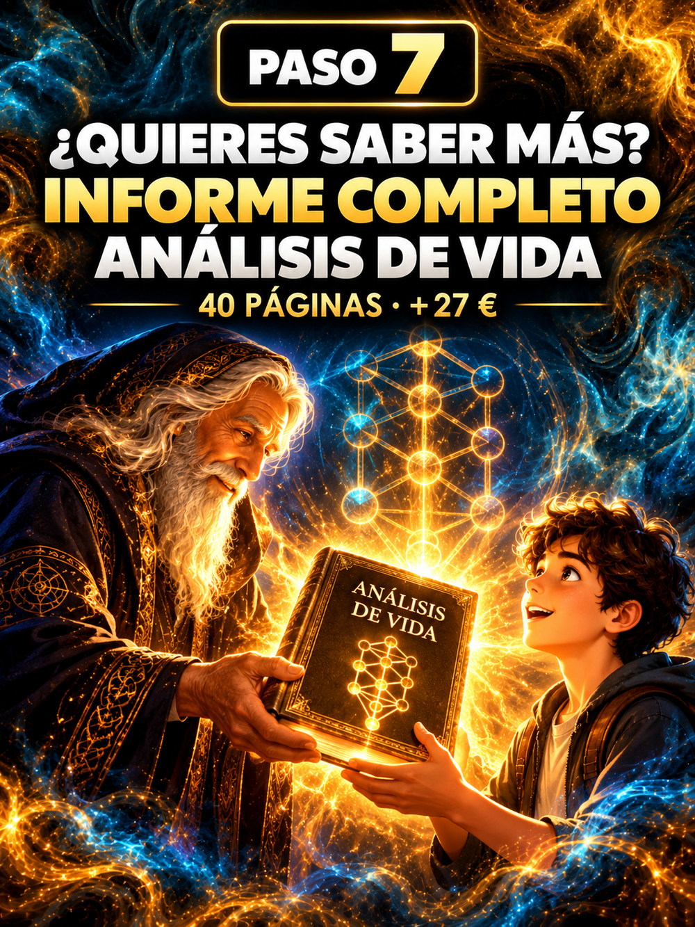 El libro cósmico del análisis de vida